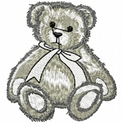 Teddy Embroidery Design 9